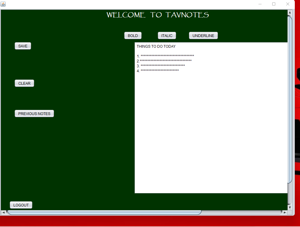 Tavrince UI Screenshot 4